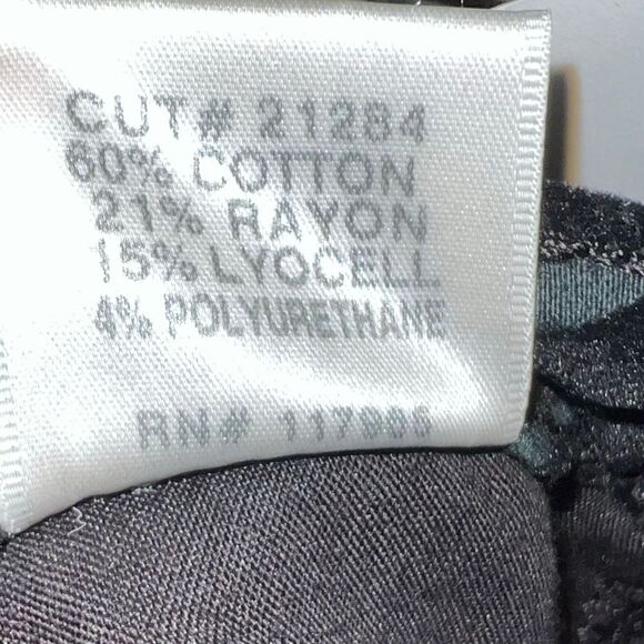 J Brand, Olive Brocade 620 Super Skinny Jean Patterned Burnout Velvet Women’s 24 - Picture 8 of 16